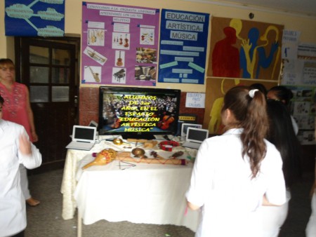 Stand de Educación Artística Música